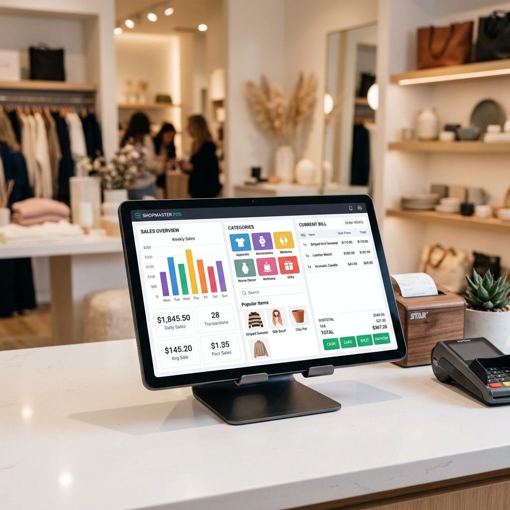 POS Modern Mockup